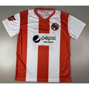 Baltimore Orioles BIRDLAND FC 2023 Soccer Jersey XL Orange White SGA Giveaway